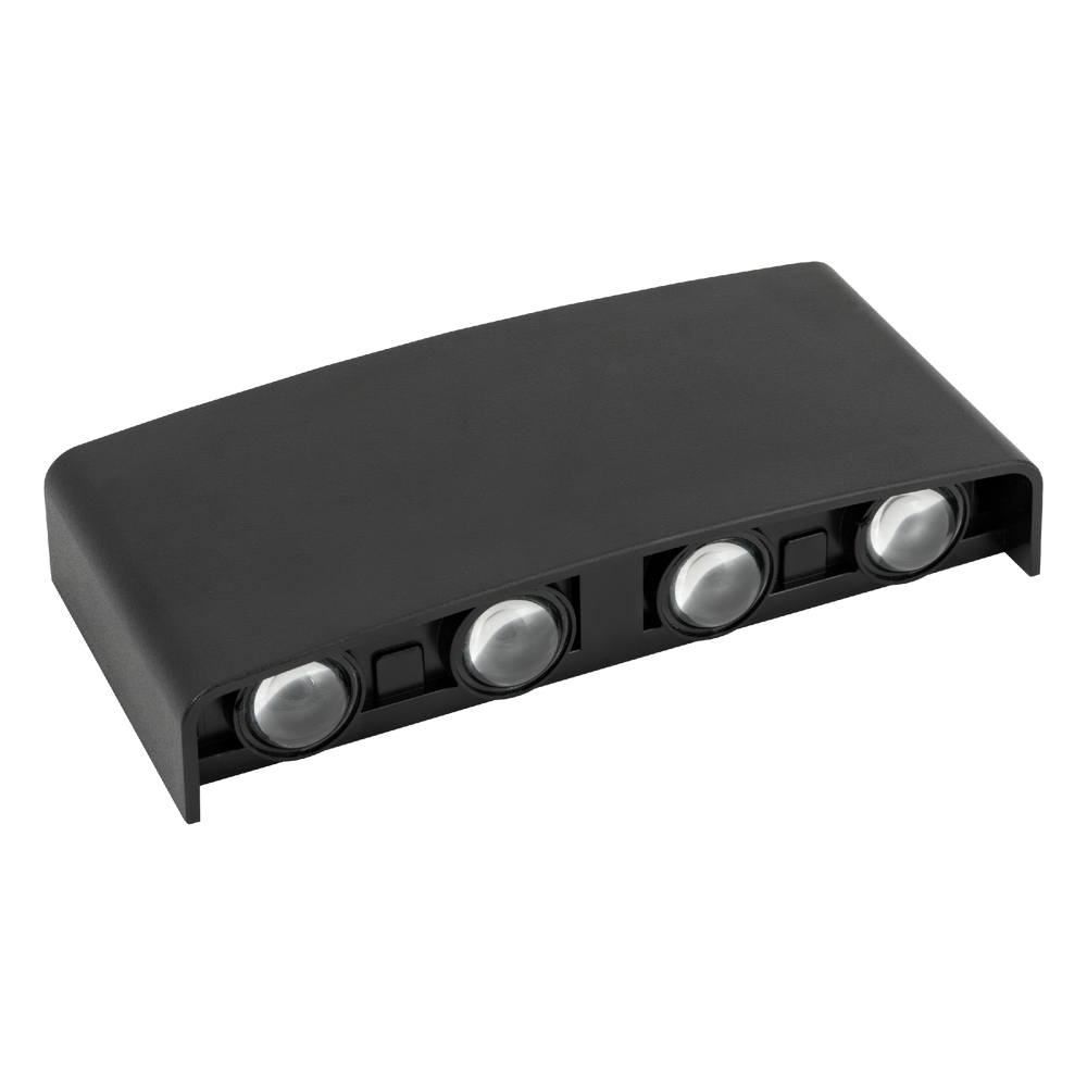 Foto principale Applique Led da parete Solari 8W Nero IP65 CCT temperatura colore regolabile Novaline
