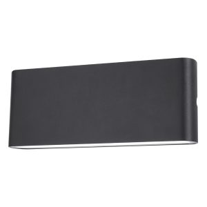 Foto principale Applique Led da parete Teseo 12W Nero IP65 CCT temperatura colore regolabile Novaline