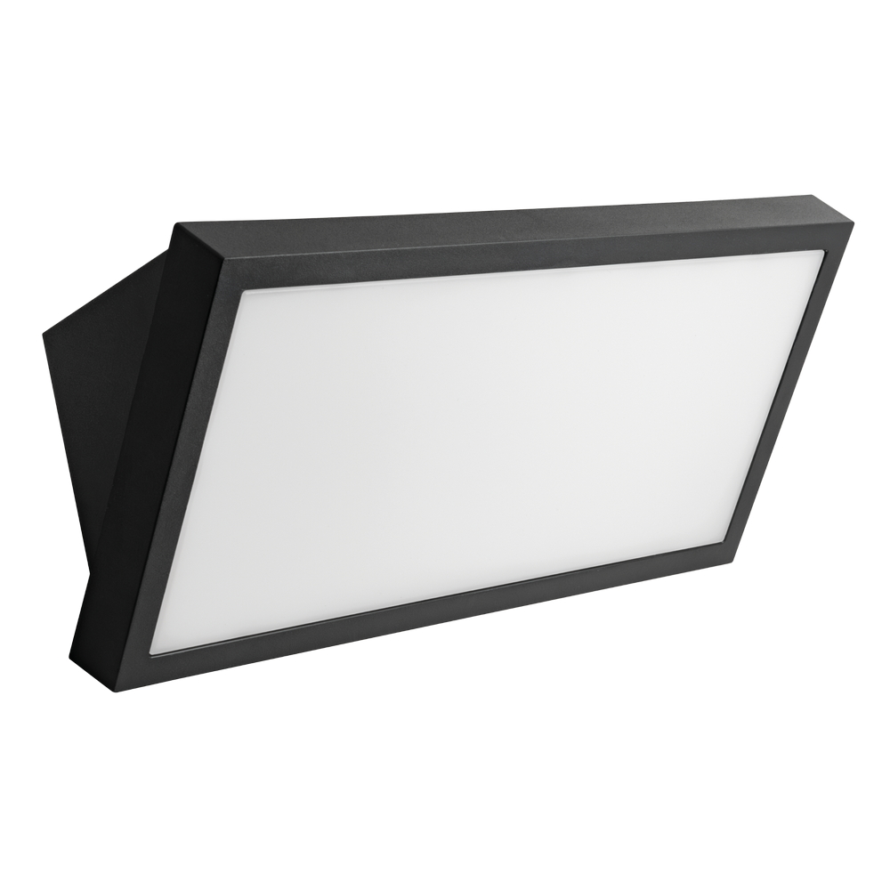 Foto principale Applique Led da parete Tobias 20W Nero IP65 CCT temperatura colore regolabile Novaline