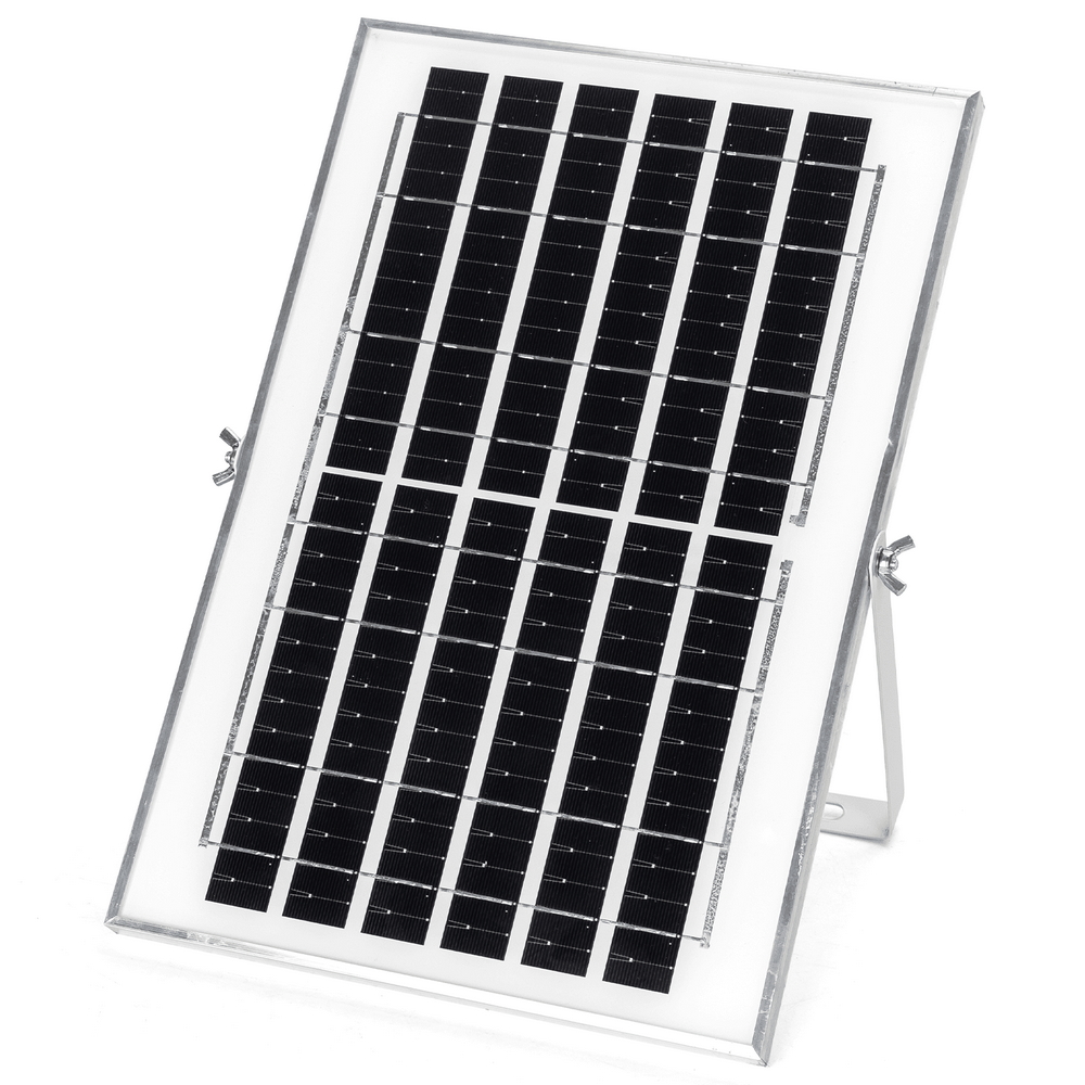 Faro Led 100W Nero con pannello solare IP66 CCT temperatura colore regolabile Dimmerabile con telecomando e crepuscolare Aigostar - Foto 2