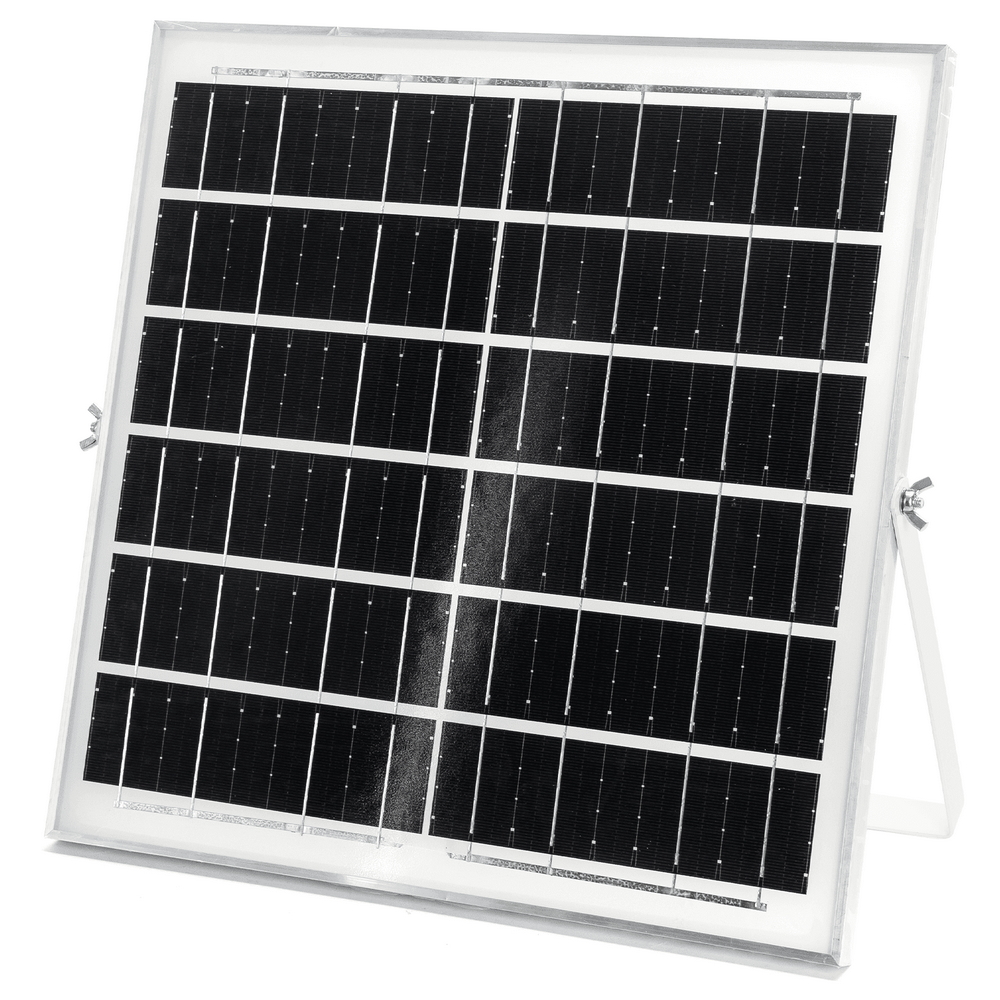 Faro Led 200W Nero con pannello solare IP66 CCT temperatura colore regolabile Dimmerabile con telecomando e crepuscolare Aigostar - Foto 2