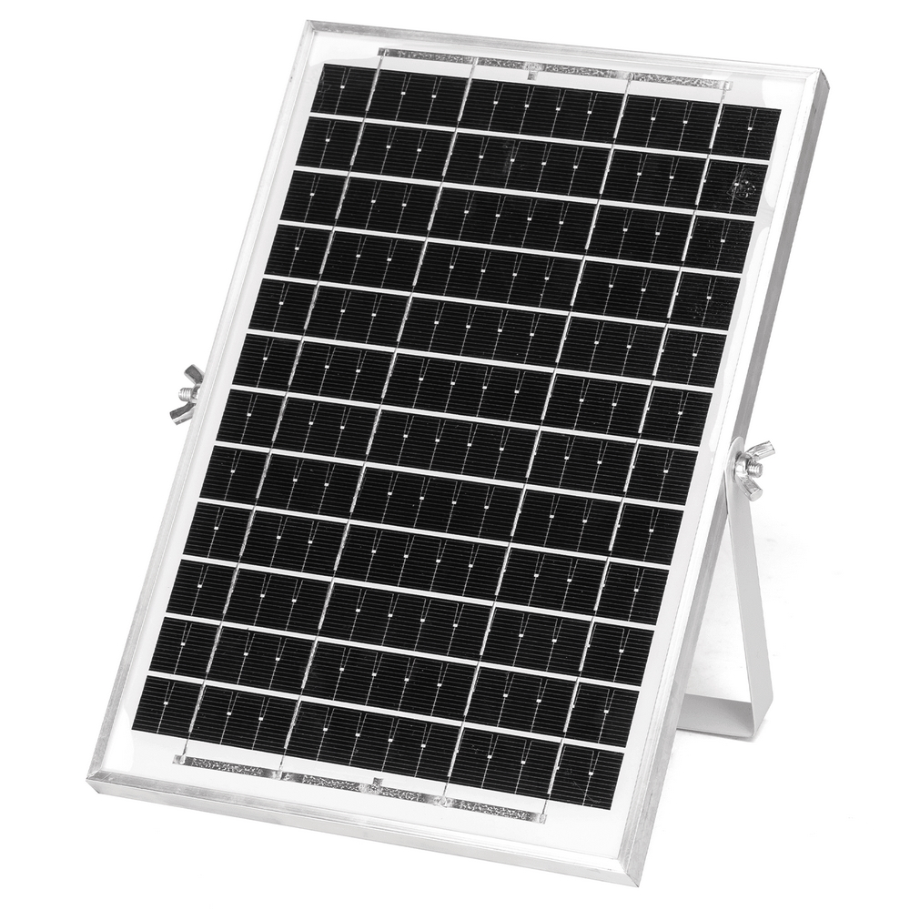 Faro Led 50W Nero con pannello solare IP66 CCT temperatura colore regolabile Dimmerabile con telecomando e crepuscolare Aigostar - Foto 2