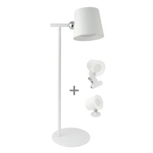 Foto principale Lampada da tavolo Led touch Jiki luce regolabile 2W Bianca portatile a batteria ricaricabile USB Type-C Novaline