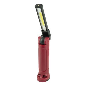 Foto principale Lampada Led COB Rossa estensibile con calamita e gancio a batteria USB Bianco freddo 6000K Novaline