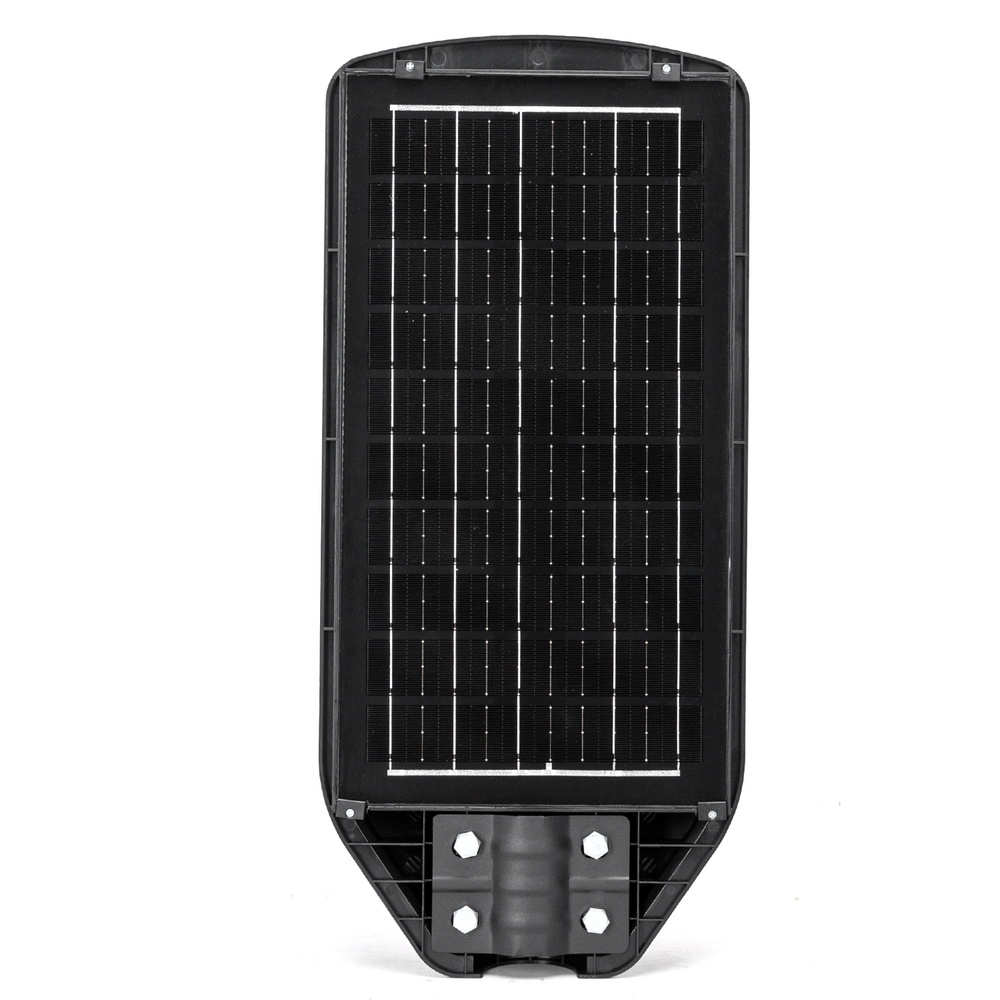 Lampione stradale Led 150W Nero con pannello solare IP65 Bianco freddo 6500K con sensore crepuscolare e di movimento Aigostar - Foto 2