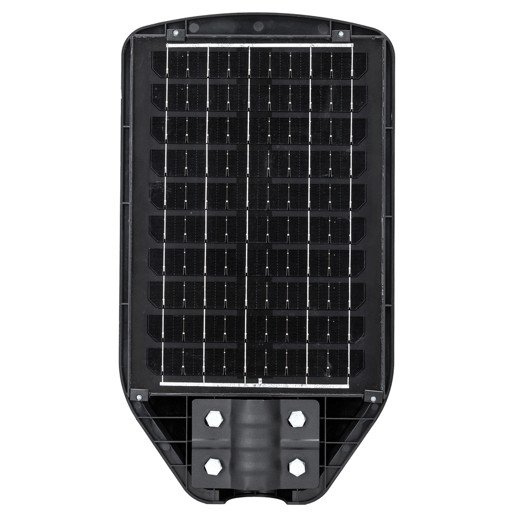 Lampione stradale Led 70W Nero con pannello solare IP65 Bianco freddo 6500K con sensore crepuscolare e di movimento Aigostar - Foto 2