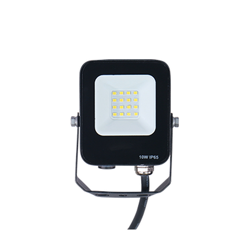 Faro proiettore Led 10W Nero da esterno IP65 Bianco neutro 4000K Lumix Space - Foto 2