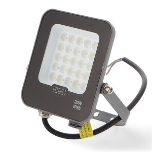 Foto principale Faro proiettore Led 20W Nero da esterno IP65 Bianco caldo 3000K M LEDME