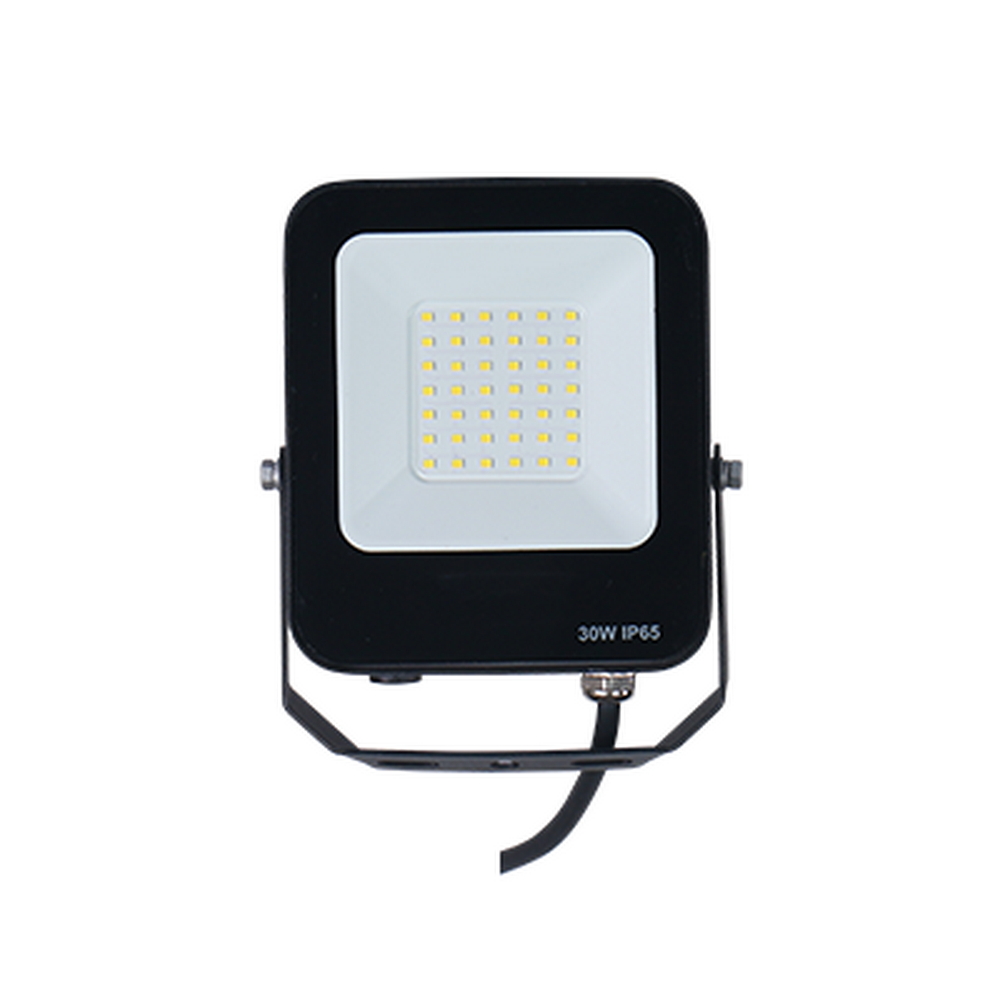 Faro proiettore Led 30W Nero da esterno IP65 Bianco neutro 4000K Lumix Space - Foto 2