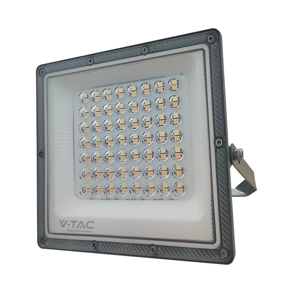 Foto principale Faro proiettore Led 50W Grigio da esterno IP65 CCT temperatura colore regolabile V-TAC