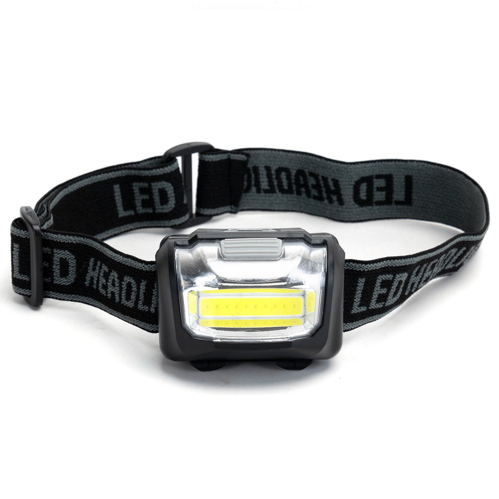 Torcia Led frontale regolabile Nera IP20 Bianco freddo 6500K Aigostar - Foto 1