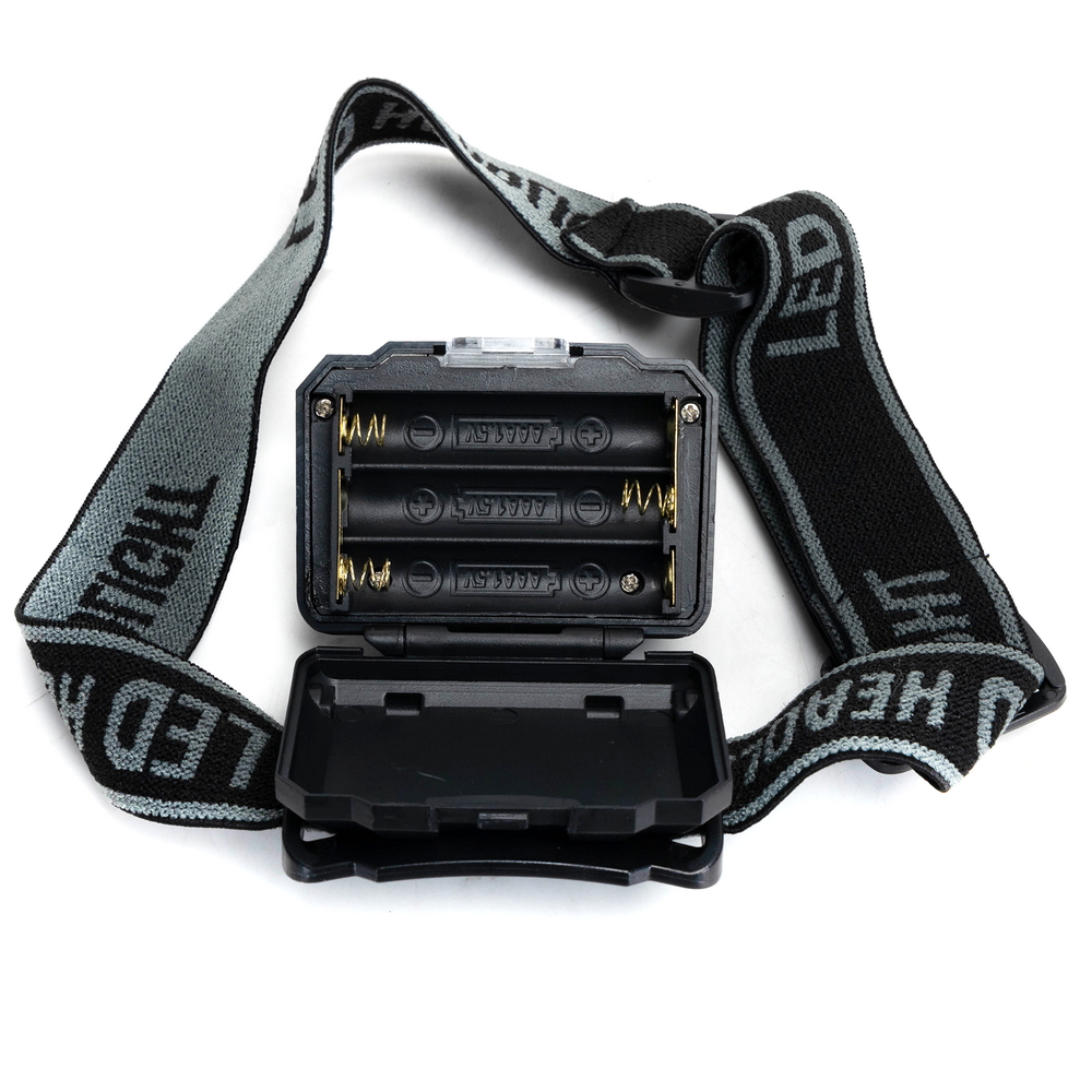 Torcia Led frontale regolabile Nera IP20 Bianco freddo 6500K Aigostar - Foto 2