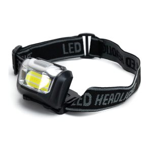Foto principale Torcia Led frontale regolabile Nera IP20 Bianco freddo 6500K Aigostar