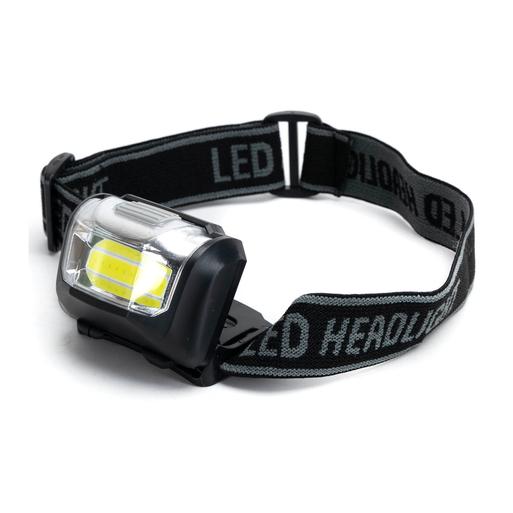 Foto principale Torcia Led frontale regolabile Nera IP20 Bianco freddo 6500K Aigostar