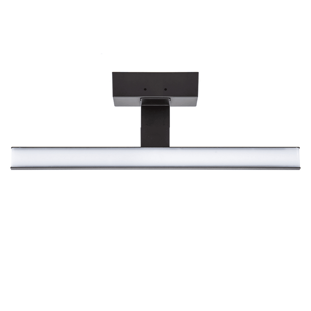 Foto principale Lampada da specchio Led 8W Nero IP44 Bianco neutro 4000K Aigostar