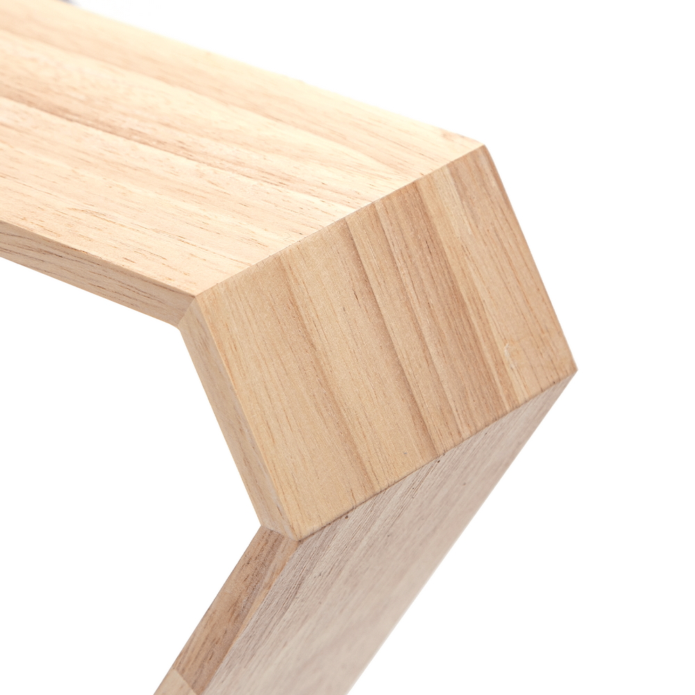 Lampadario da soffitto Comb Marrone in legno 1 x E27 Aigostar - Foto 3