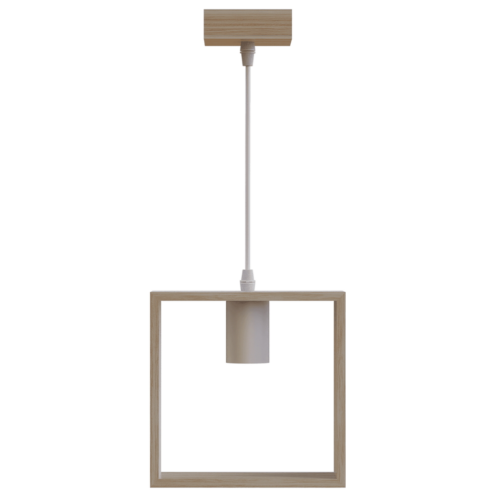 Foto principale Lampadario da soffitto Ruby Marrone in legno 1 x E27 Aigostar
