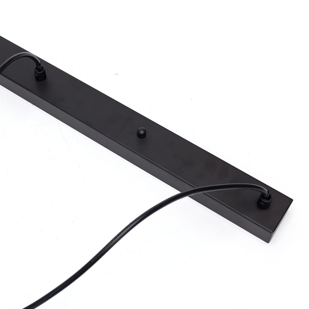 Lampadario da soffitto Triple Nero opaco 3 x E27 Aigostar - Foto 3