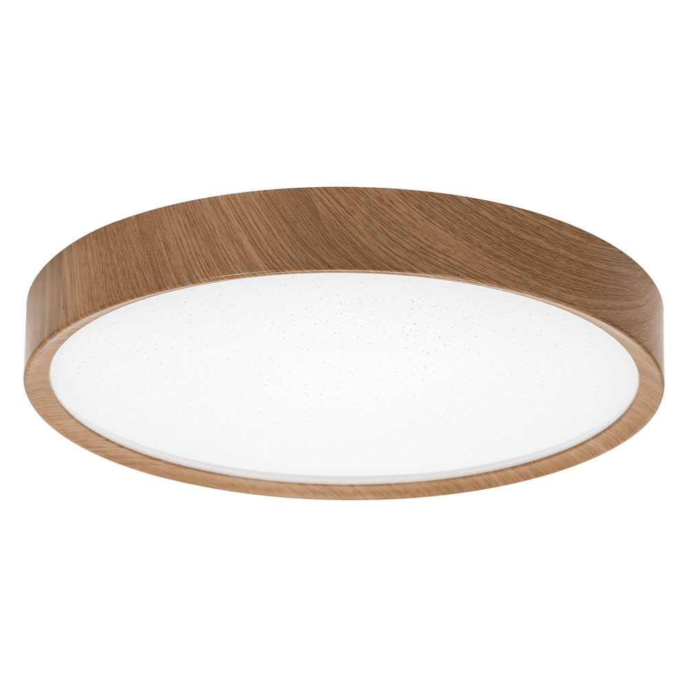 Foto principale Plafoniera Led 24W Cornice marrone rotonda Bianco caldo 3000K Aigostar