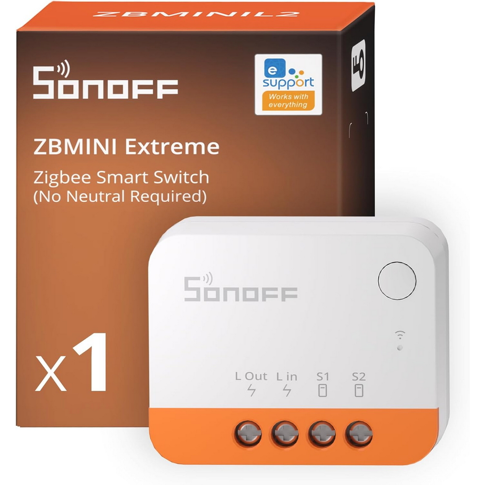 Interruttore Smart SONOFF ZB MINI L2 Extreme senza neutro ZigBee - Foto 6