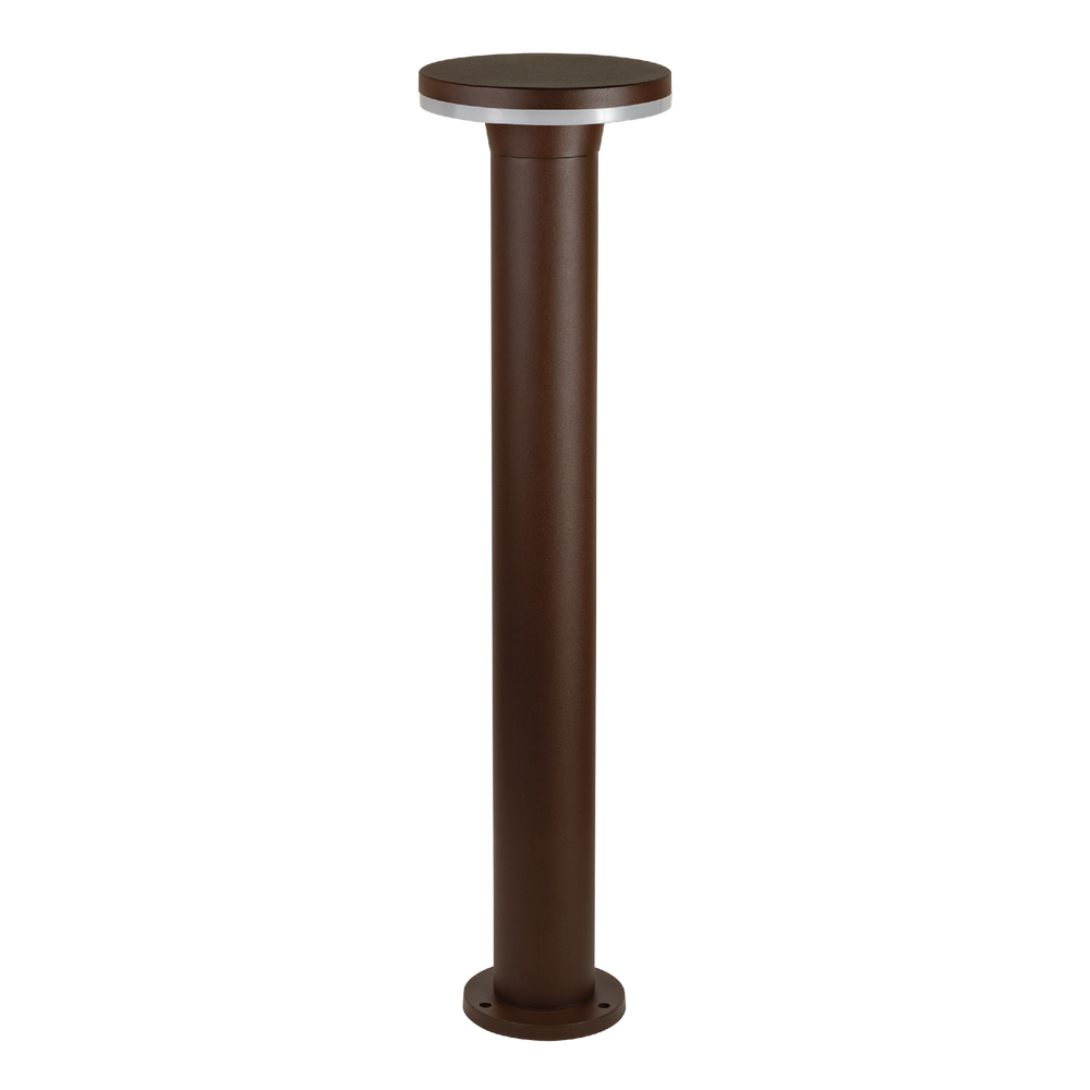 Foto principale Lampioncino Led Crono 11W Corten 60cm IP65 CCT temperatura colore regolabile Novaline