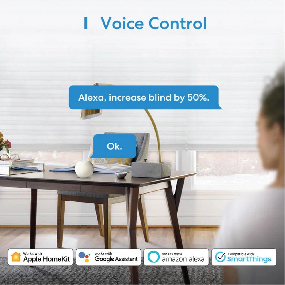 Meross MRS100HK Controller tapparelle Smart Interruttore touch 2 tasti da parete WiFi Homekit - Foto 4