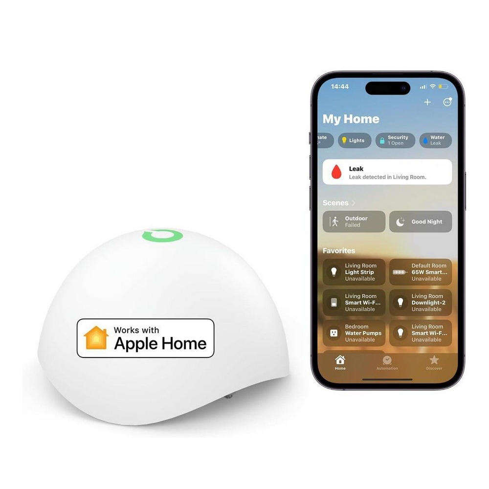 Foto principale Meross MS400H Sensore di allagamento Smart RF