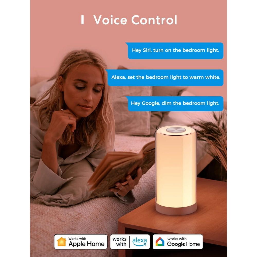 Meross MSL430HK Lampada da tavolo Smart RGBWW WiFi Homekit - Foto 6