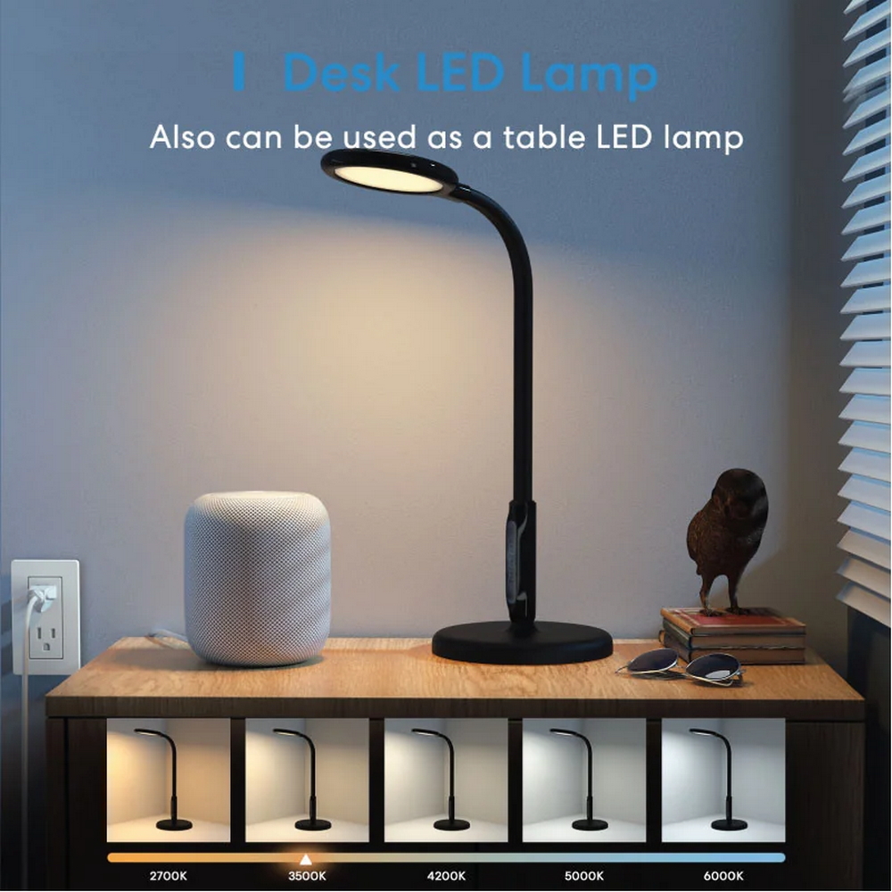 Meross MSL610HK Lampada da terra Smart 3 in 1 CCT temperatura colore regolabile WiFi Homekit - Foto 1
