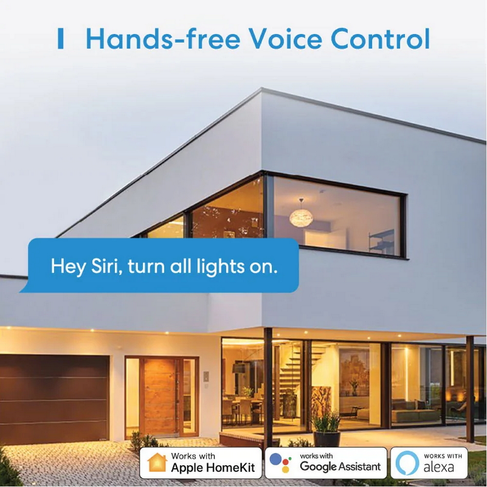 Meross MSS510HK Interruttore Smart 1 tasto da parete WiFi Homekit - Foto 4
