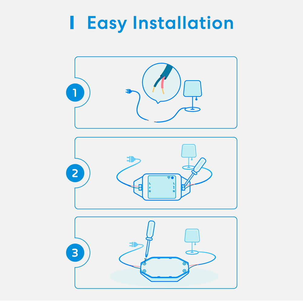 Meross MSS710 Interruttore universale Smart AC 10A 220V WiFi - Foto 6