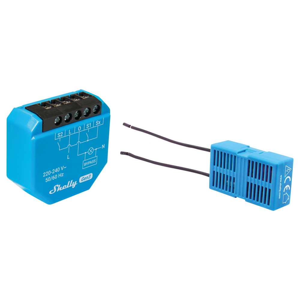 Shelly 1L Gen3 16A AC con Bypass Interruttore relè Smart 1 canale senza neutro WiFi Bluetooth Matter - Foto 1