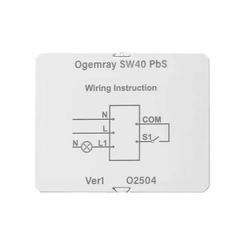 Shelly Ogemray 25A AC Interruttore relè Smart 1 canale Grandi elettrodomestici MAX 6000W monitoraggio consumi WiFi Bluetooth - Foto 1
