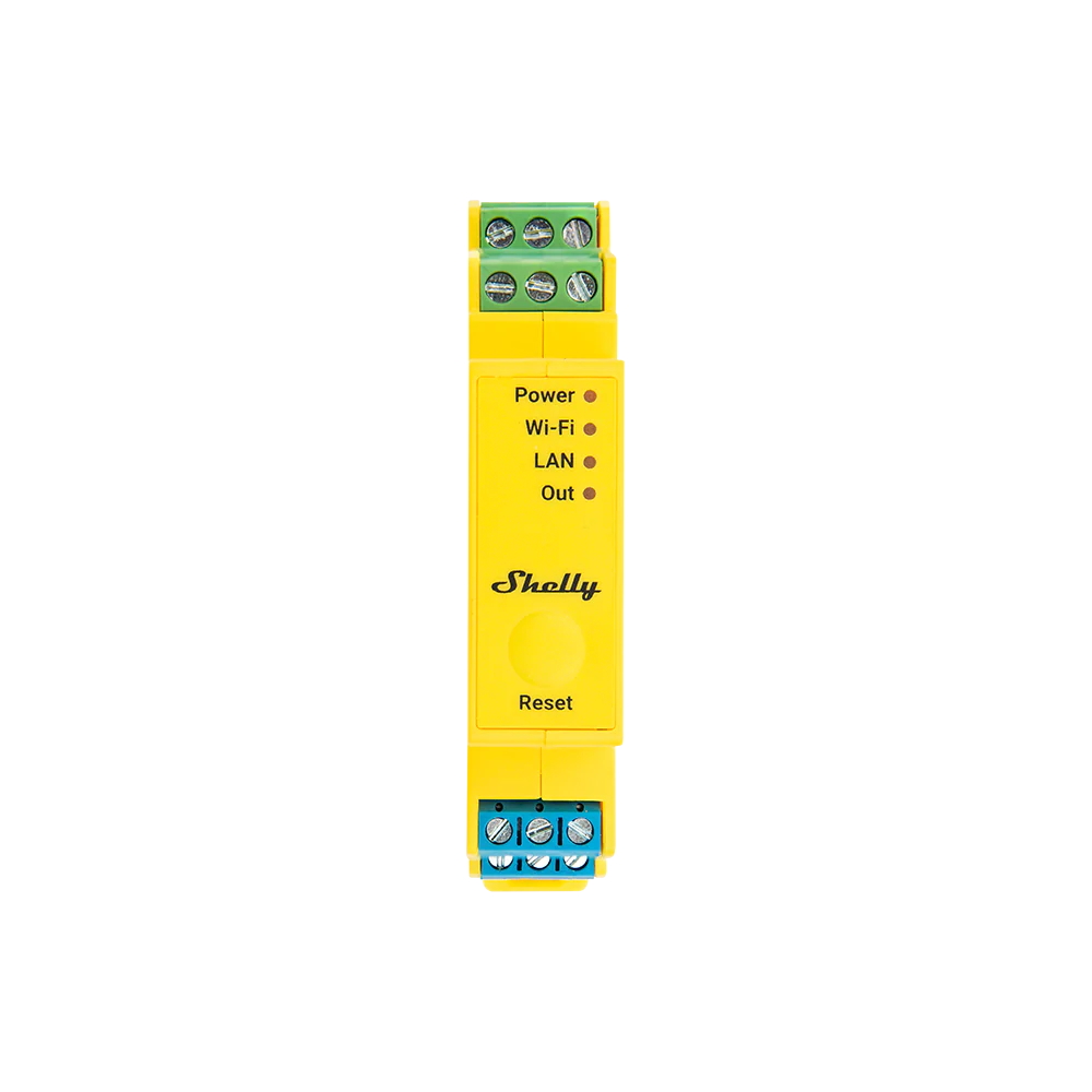 Shelly Pro RGBWW PM 12-24V DC Controller dimmer Strisce Led Smart su guida DIN monitoraggio consumi LAN WiFi Bluetooth - Foto 2