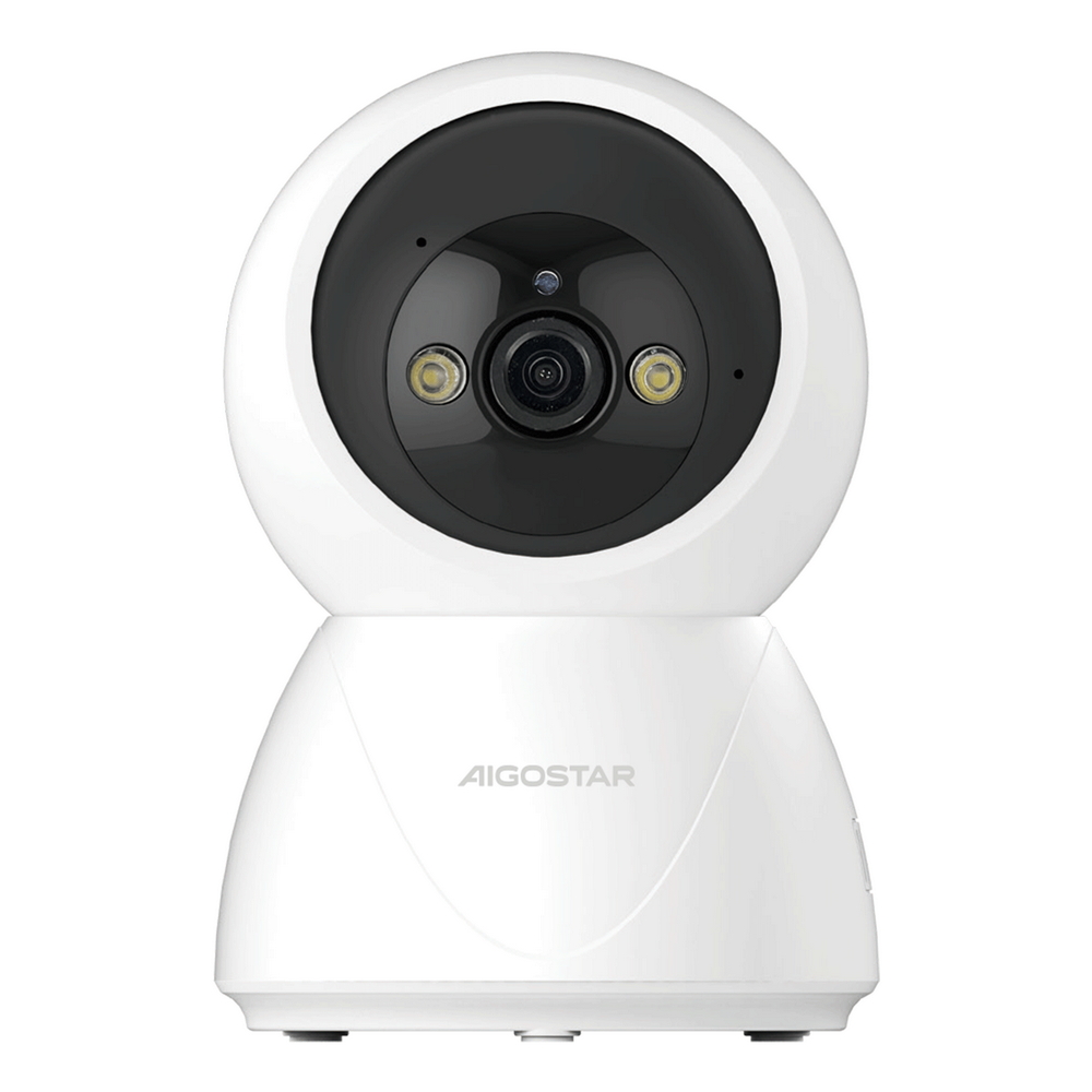 Telecamera di sorveglianza Aigostar Smart WiFi Full HD 1080p 360° motorizzata visione notturna per interni - Foto 2