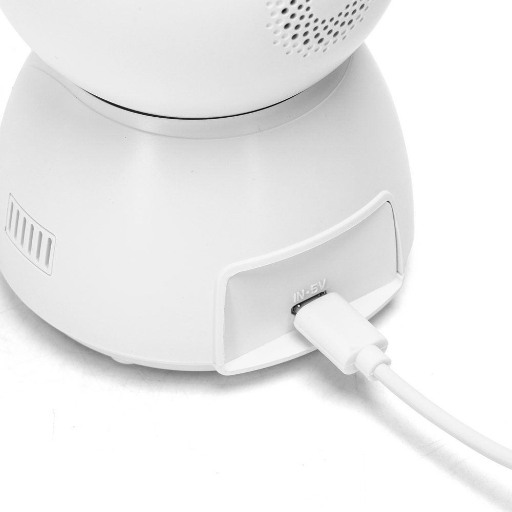 Telecamera di sorveglianza Aigostar Smart WiFi Full HD 1080p 360° motorizzata visione notturna per interni - Foto 4