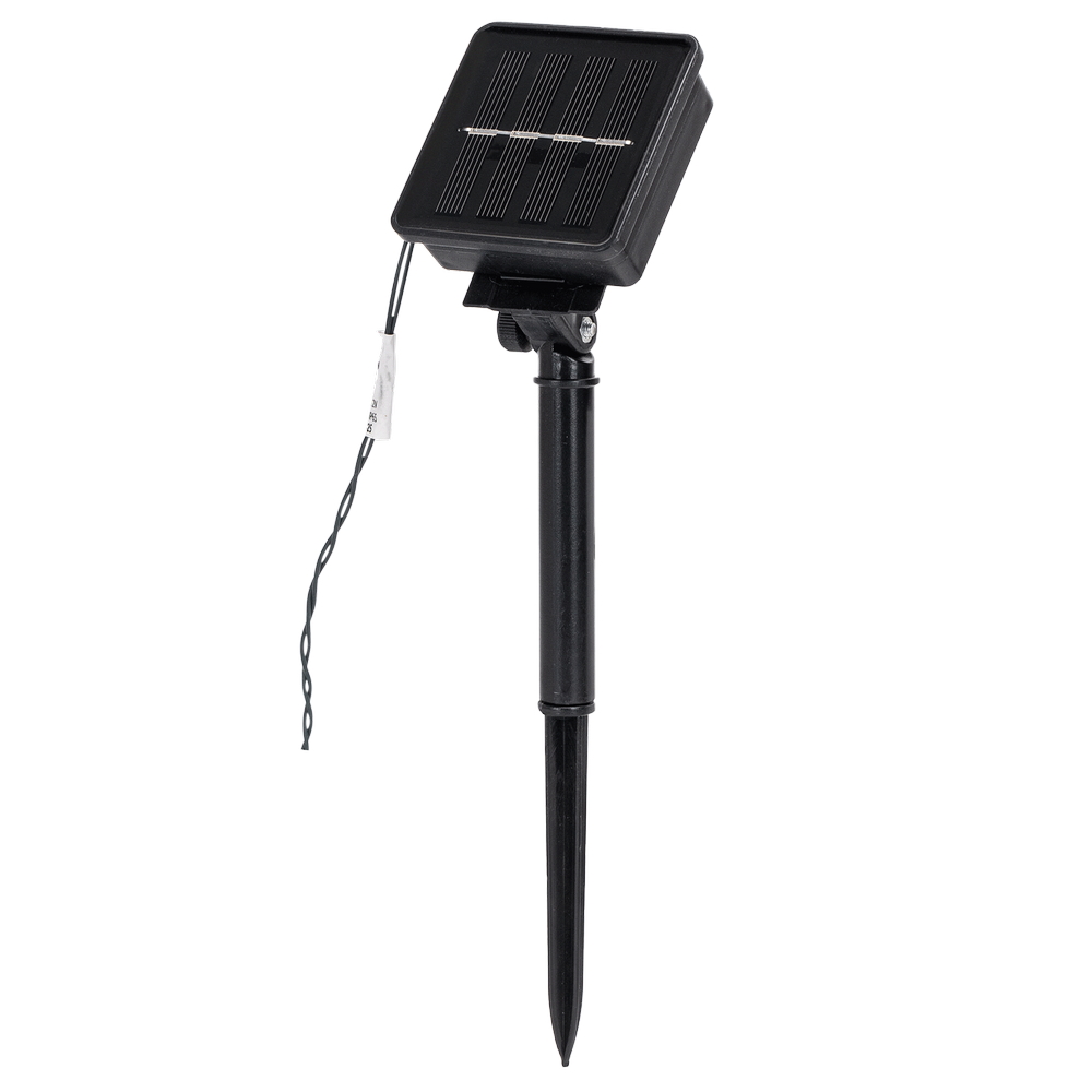 Catena decorata con 50 Gocce a Led Bianco freddo 10 metri con pannello solare Aigostar - Foto 4