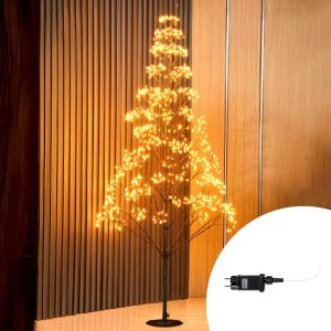 Foto principale Albero luminoso 2250 Led in filo di rame 1,80 metri Bianco caldo 3000K Wisdom