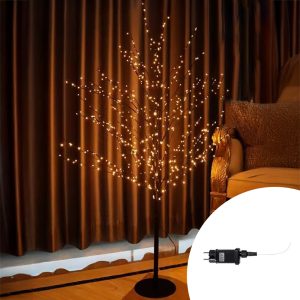 Foto principale Albero luminoso 600 Led in filo di rame 1,20 metri Bianco caldo 3000K Wisdom