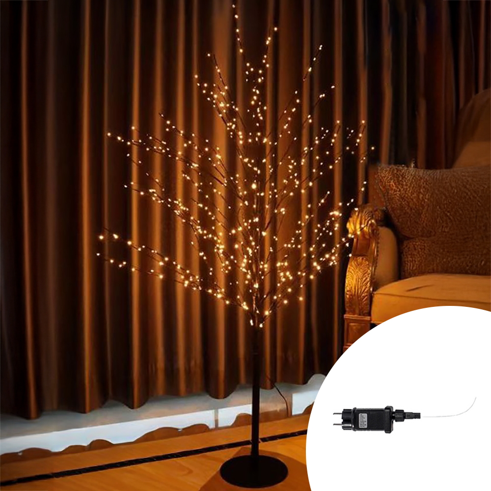 Foto principale Albero luminoso 600 Led in filo di rame 1,20 metri Bianco caldo 3000K Wisdom
