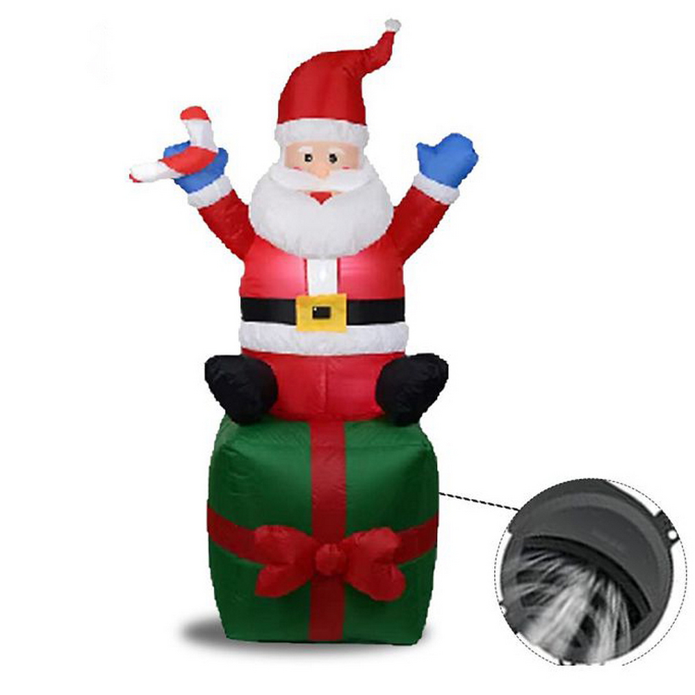 Foto principale Babbo Natale gonfiabile 1,8 metri da esterno Wisdom