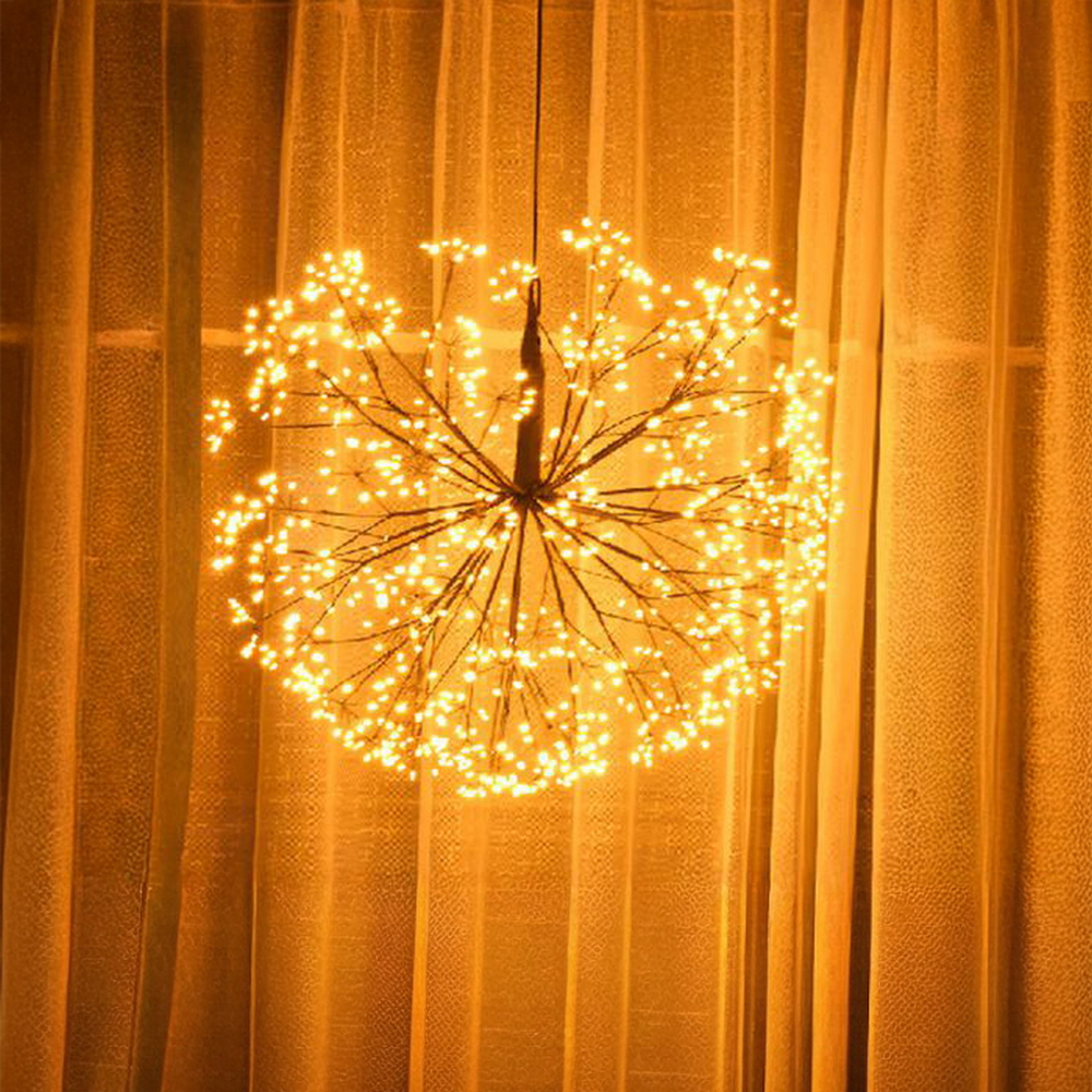 Sfera luminosa Dente di leone 40cm 600 Led Bianco Caldo 3000K Wisdom - Foto 1