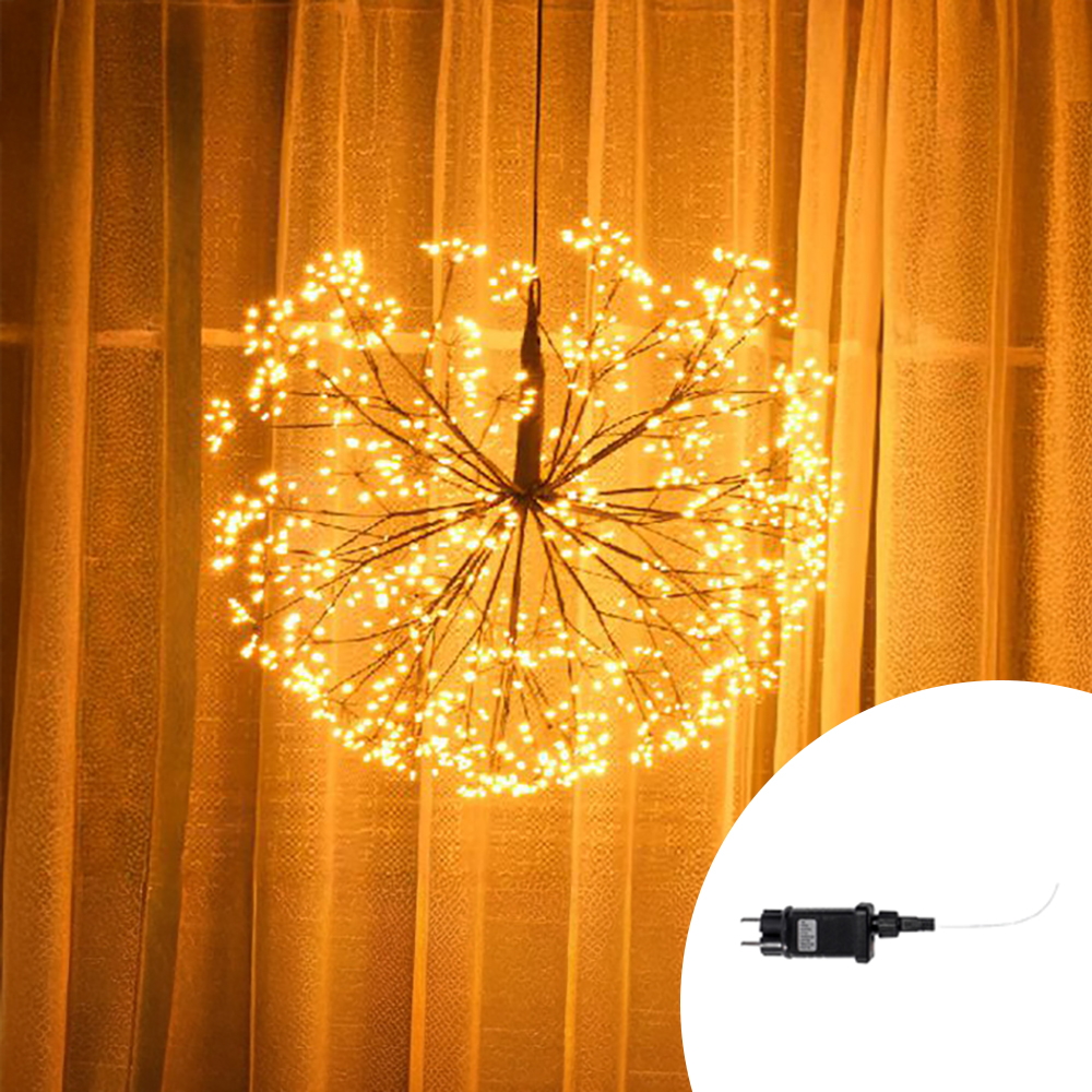 Foto principale Sfera luminosa Dente di leone 40cm 600 Led Bianco Caldo 3000K Wisdom