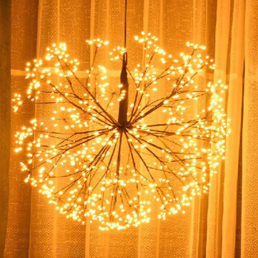 Sfera luminosa Dente di leone 60cm 1200 Led Bianco Caldo 3000K Wisdom - Foto 1