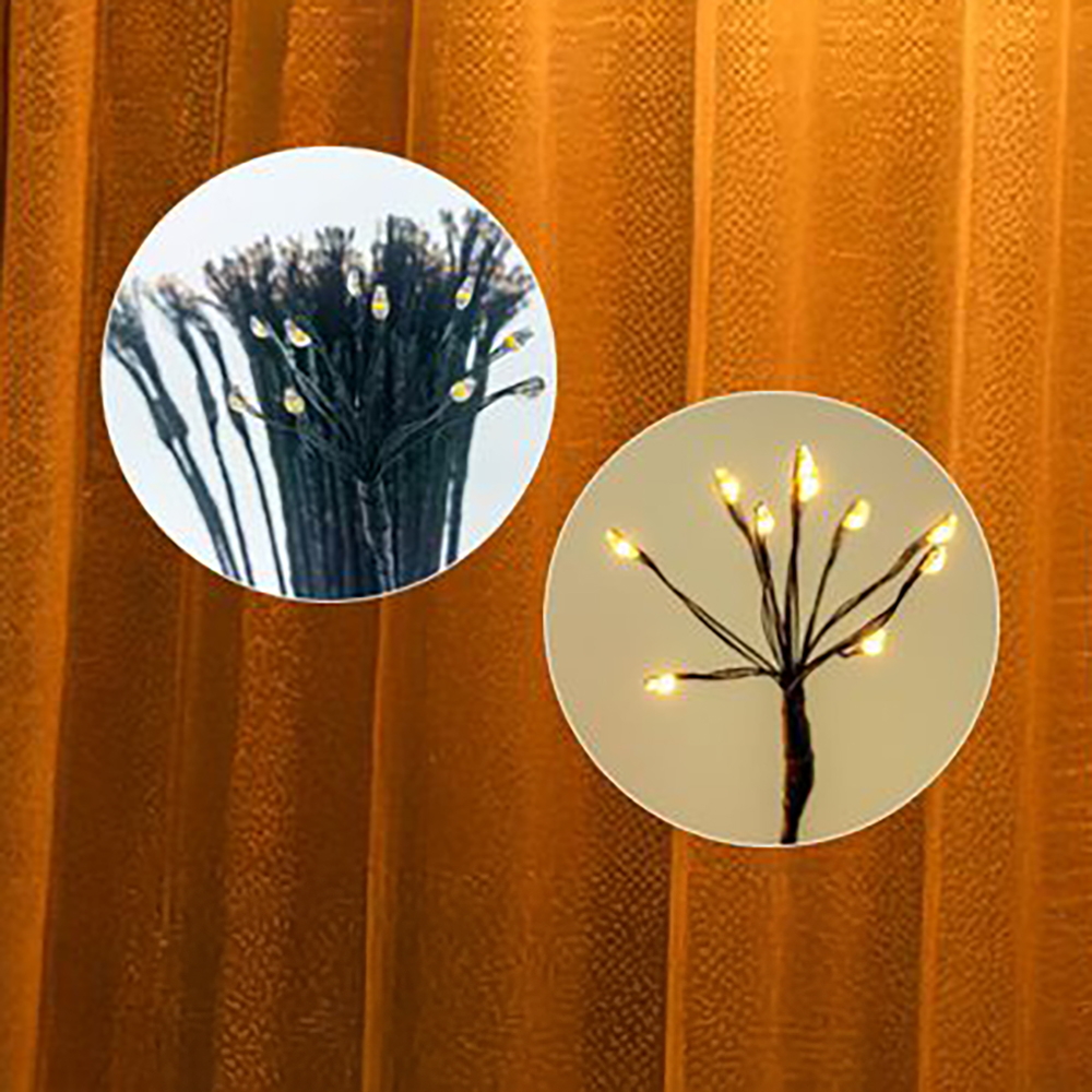 Sfera luminosa Dente di leone 60cm 1200 Led Bianco Caldo 3000K Wisdom - Foto 2