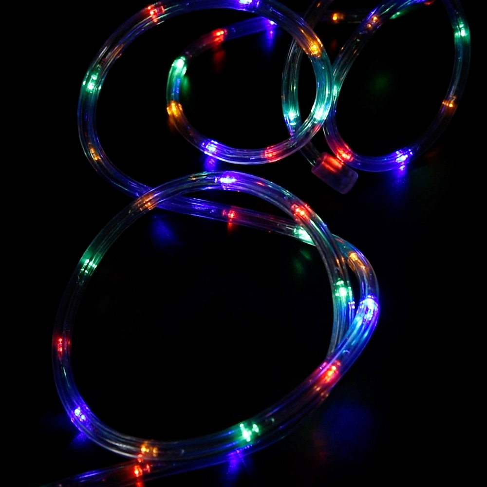 Tubo luminoso 50 metri da esterno da 1000 Led Multicolore Wisdom - Foto 4