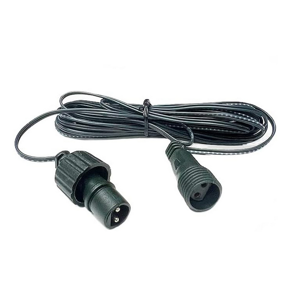 Cavo prolunga 10 metri verde per catena di luci e tende luminose Led di Natale Wisdom - Foto 1