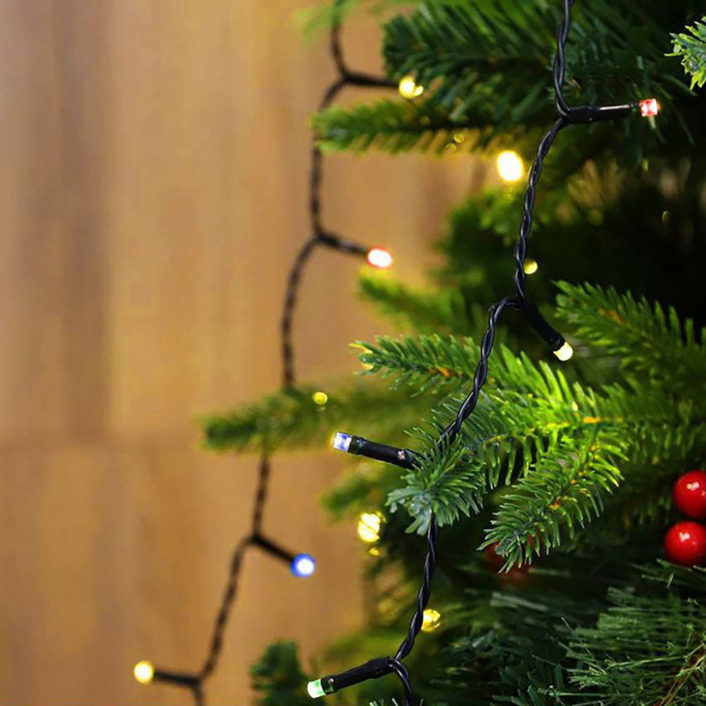 Mantello di luci per Albero di Natale da 300cm 280 Led Multicolore Wisdom - Foto 2