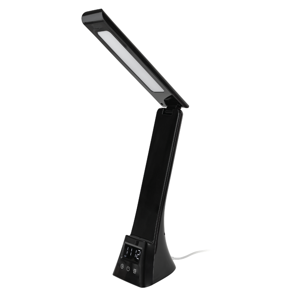 Foto principale Lampada da tavolo Led touch Yuki luce regolabile 6W Nera USB Type-C Novaline