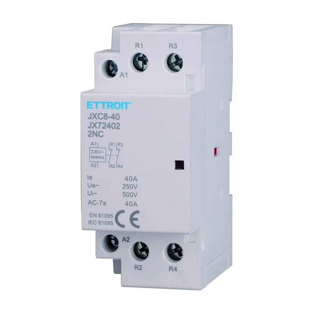 Foto principale Contattore modulare 2P 40A AC 220V 2 contatti NC Ettroit